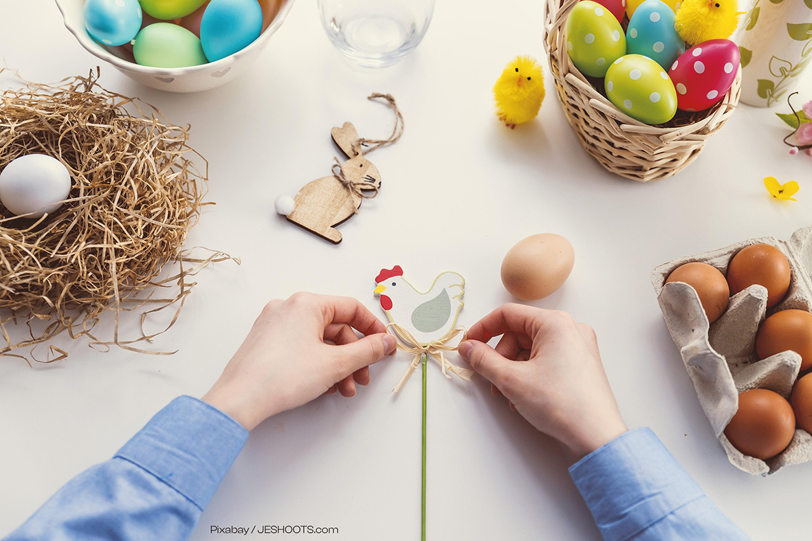 Osterdeko, Basteln, Ostern