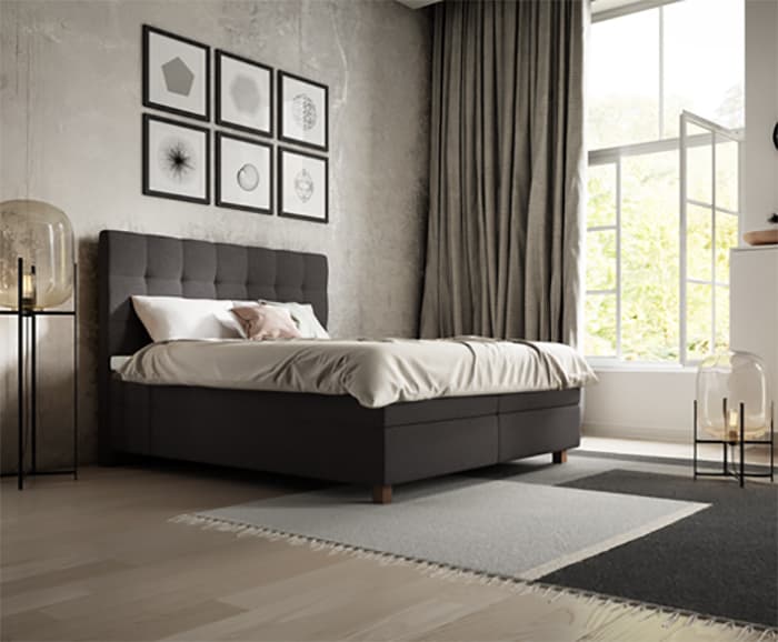 Unser Tipp für guten Schlaf: Boxspringbett
