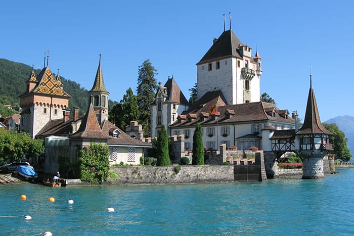 Le château d'Oberhofen