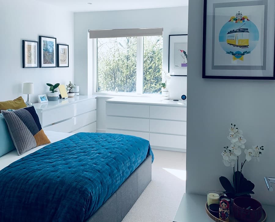 Des idées de decoration pour ta chambre bleue