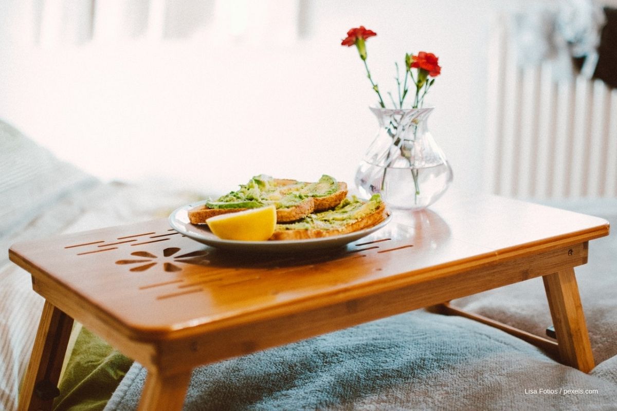 Frühstück im Bett