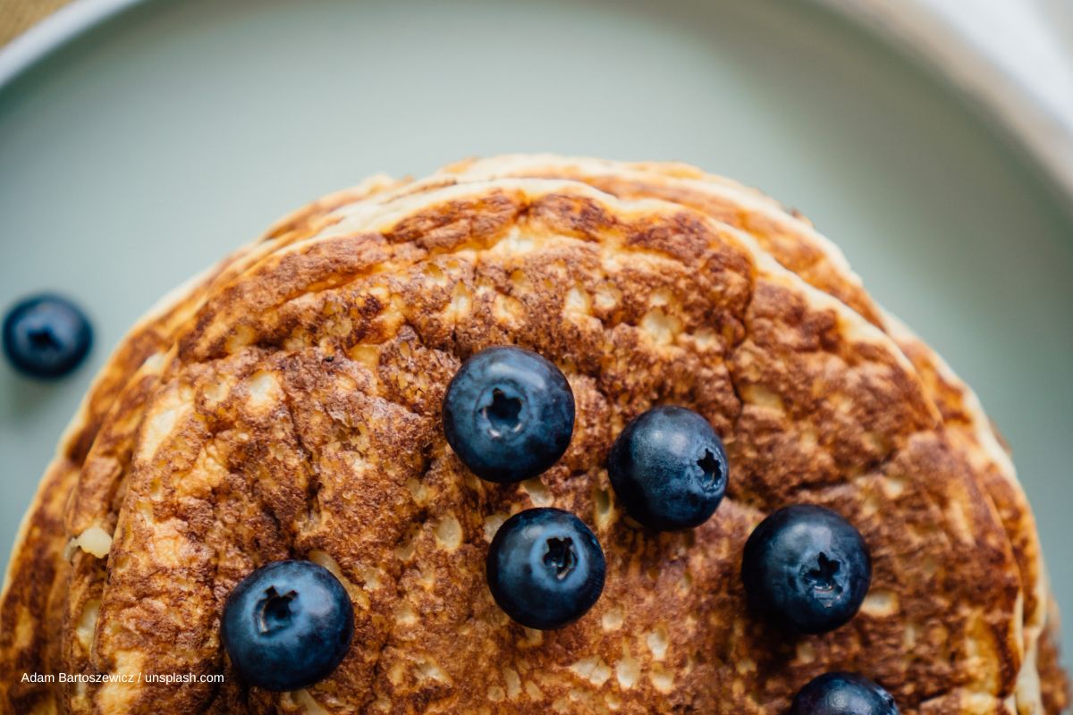 Blaubeerpfannkuchen