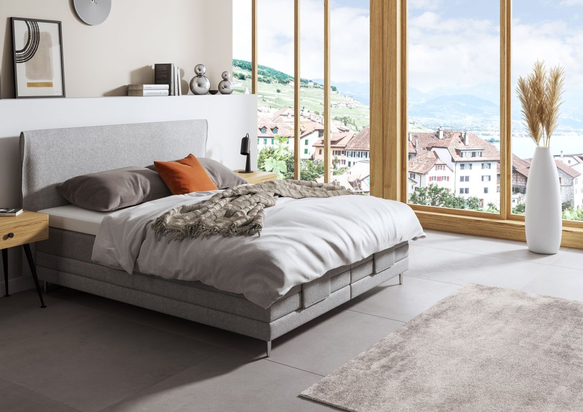 Teppich im Schlafzimmer platzieren