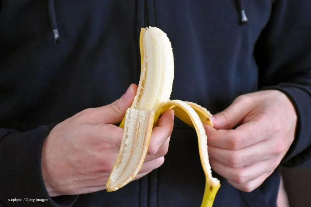 Banane zum Frühstück