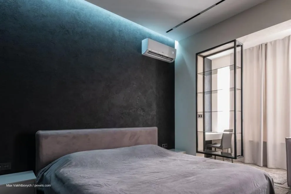Klimaanlage im Schlafzimmer
