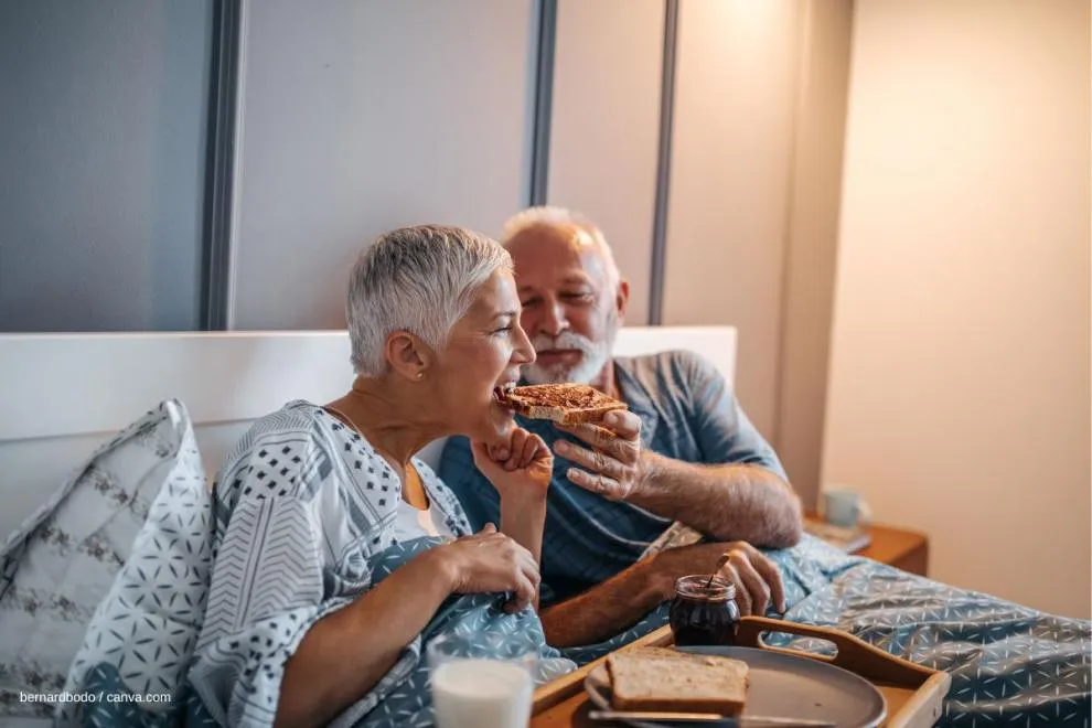 petit-déjeuner au lit