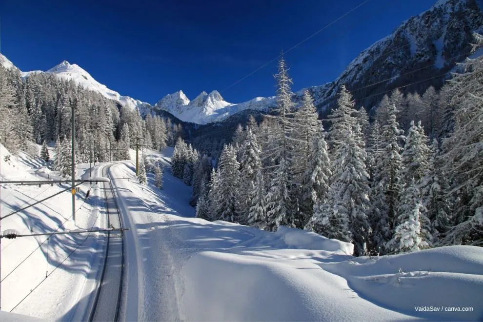 Winter-Reiseziele der Schweiz