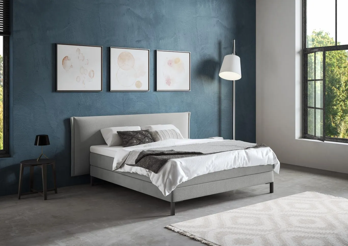 Superba Boxspring Losone extended