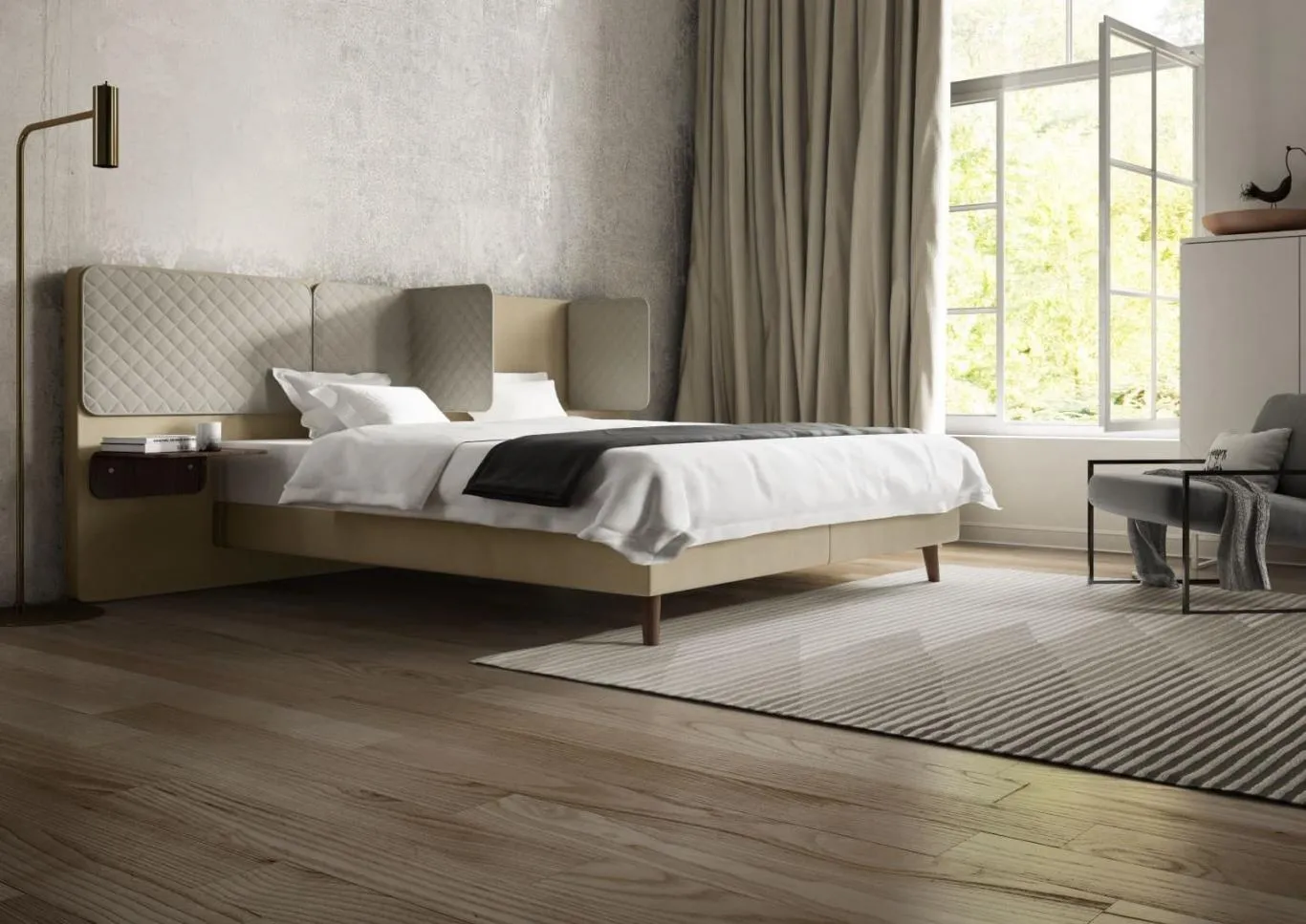 Superba Boxspring Silence